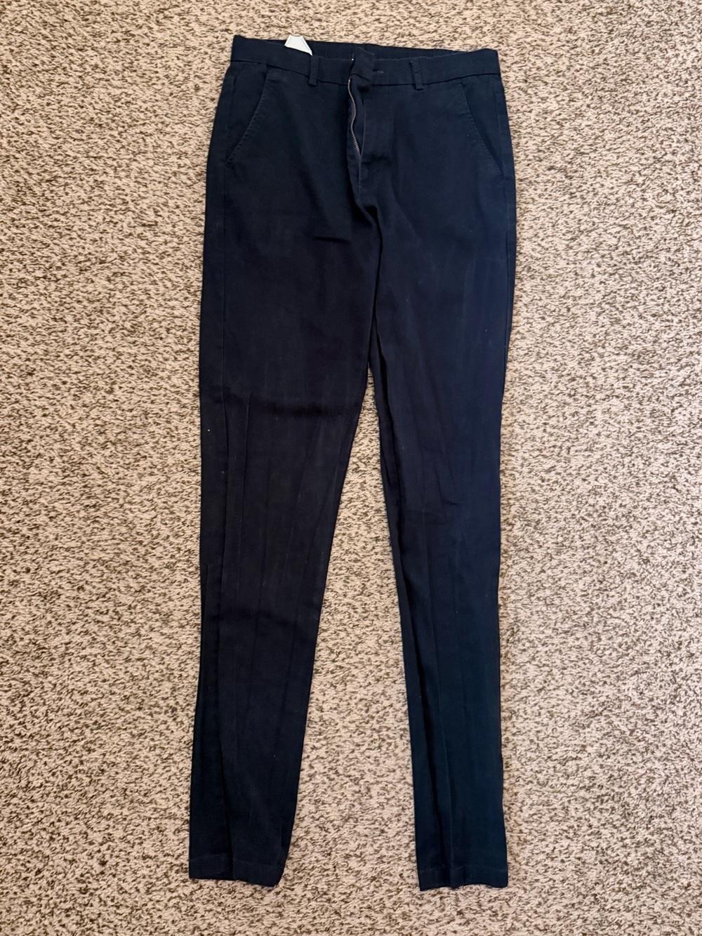 Navy blue Men's Tailored Chinos
